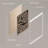 " Abstract Foliage Art - Monochrome Leaf Design In Earth Tones "-98266957-98266958