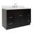Abell 55'' Single Bathroom Vanity with White Quartz Top-60199478