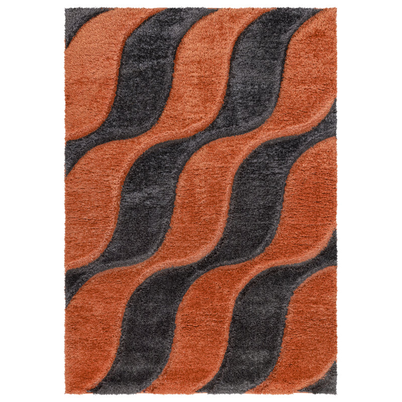 Abstract Area Rug, Rectangle 3'11" x 5'7"