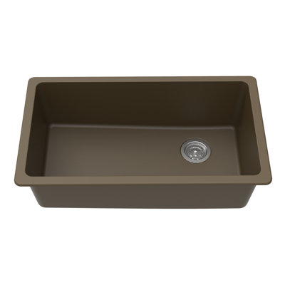 33'' L Single Bowl Granite Kitchen Sink