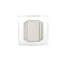 Belleclaire Collection Knob 1-1/4 Inch Square Polished Nickel Finish-1587721920