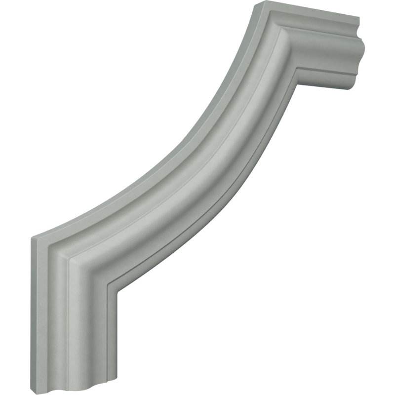 Panneau de moulure de coin Pompéi l 12 po x H 12 po x P 3/4 po