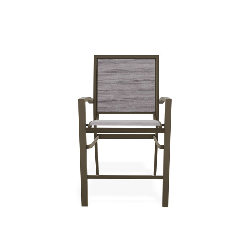 Tabouret de comptoir d'extérieur 26 po Kendall, Bois de plage, Fossile
