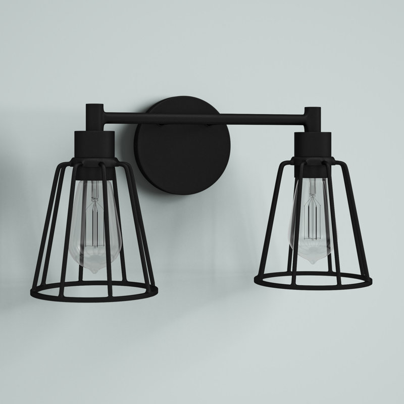 Éclairage pour meuble-lavabo noir Furtado