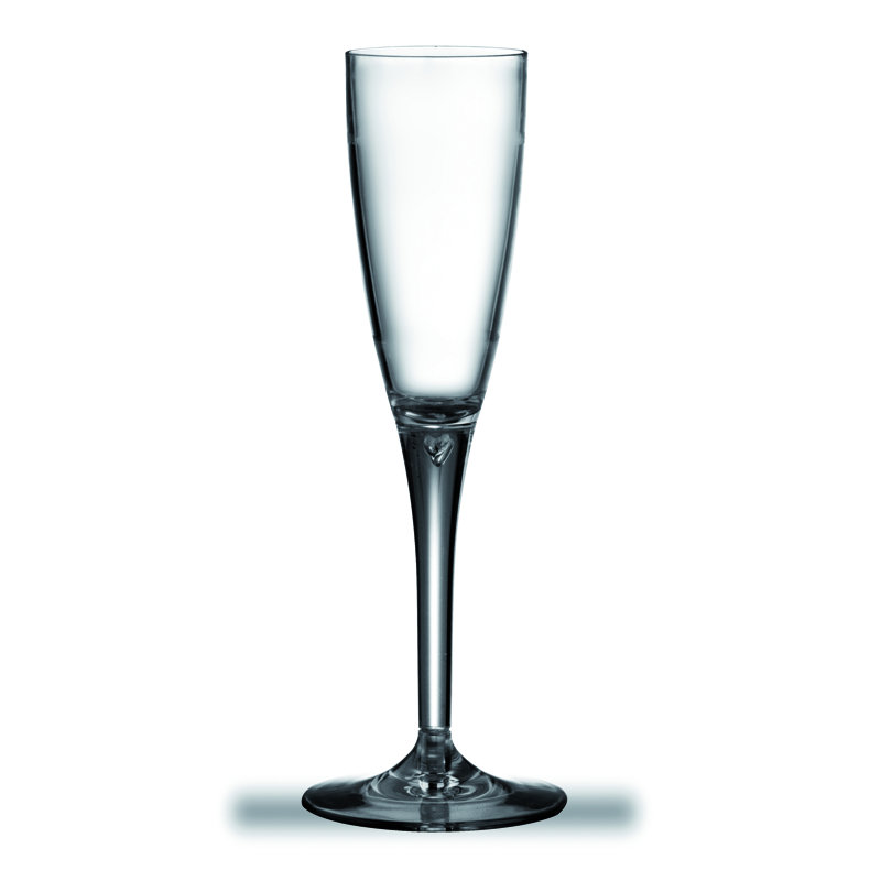 Polycarbonate Flute - 6 Pieces - Beryl, Clear