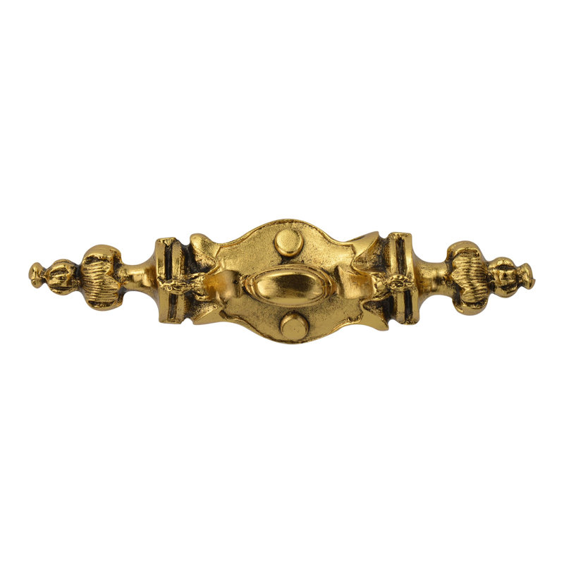 Kings Road Novelty Knob, 24K Satin Gold
