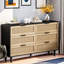Commode de rangement à 6 tiroirs Borrayo-696912819