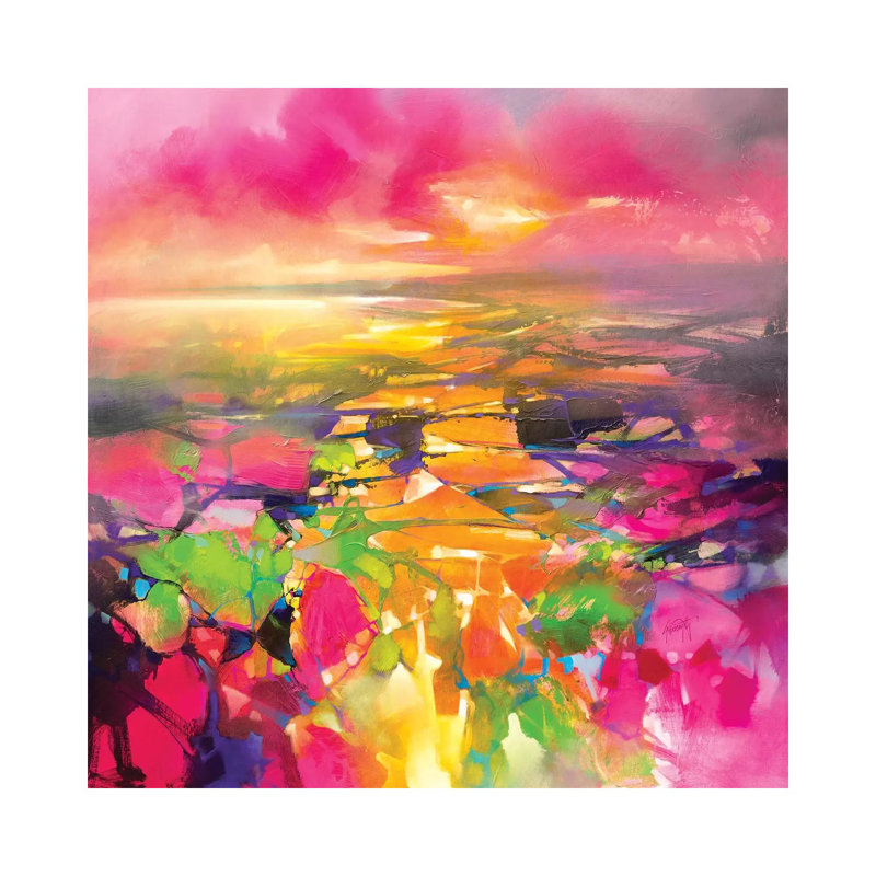 Fragments From Above by Scott Naismith - Wrapped Canvas Painting, 30.48 cm H x 30.48 cm W