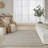 DKNY Pure Multi Weave 4' x 6' Grey Contemporary Indoor Rug-124256500-124256497