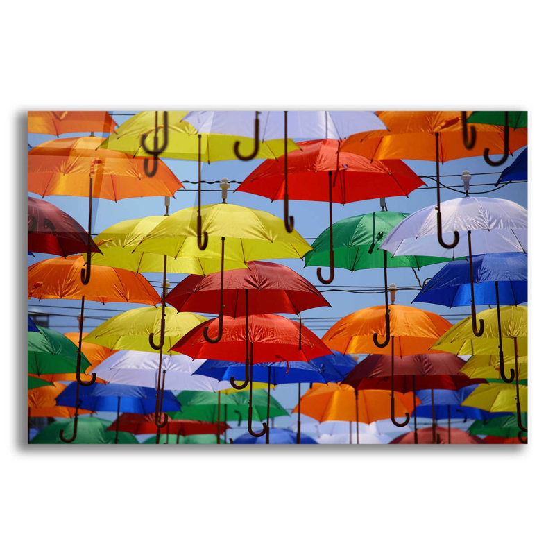 «Rains Umbrellas» par Epic Portfolio, H 16 po x l 24 po x P 0,2 po