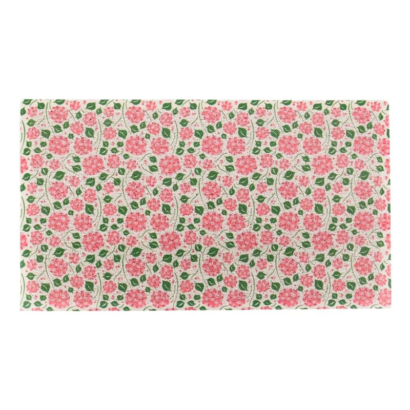 Non-Slip Floral Doormat, 16" x 28"
