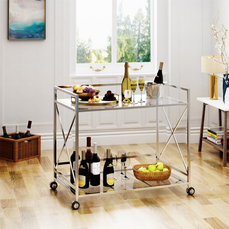 Bar Cart(No Include Stool)