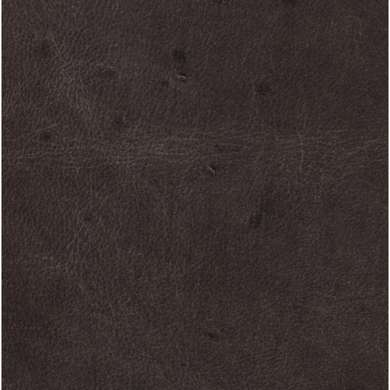 Maya Wingback Chair, Memento Event Dark Brown Genuine Leather