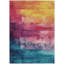 Tapis Merlot intérieur / extérieur lavable à la machine Claudian ACN1477-109534087