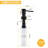Single Handle Kitchen Faucet Pull Down Sprayer with Soap Dispenser in Matte Black