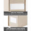 Ensemble de 4 organisateurs de draps pliables avec fenêtres transparentes pour la maison-588563096