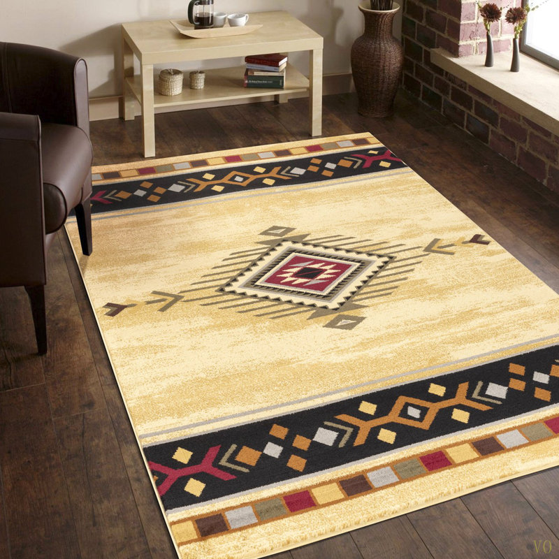 Tribes  7 Ft. 10 In. X 10 Ft. 3 In. Southwest Area Rug, Rectangle 7'10" x 10'3"