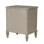 Table de chevet Victoria récupérée gris-74284600
