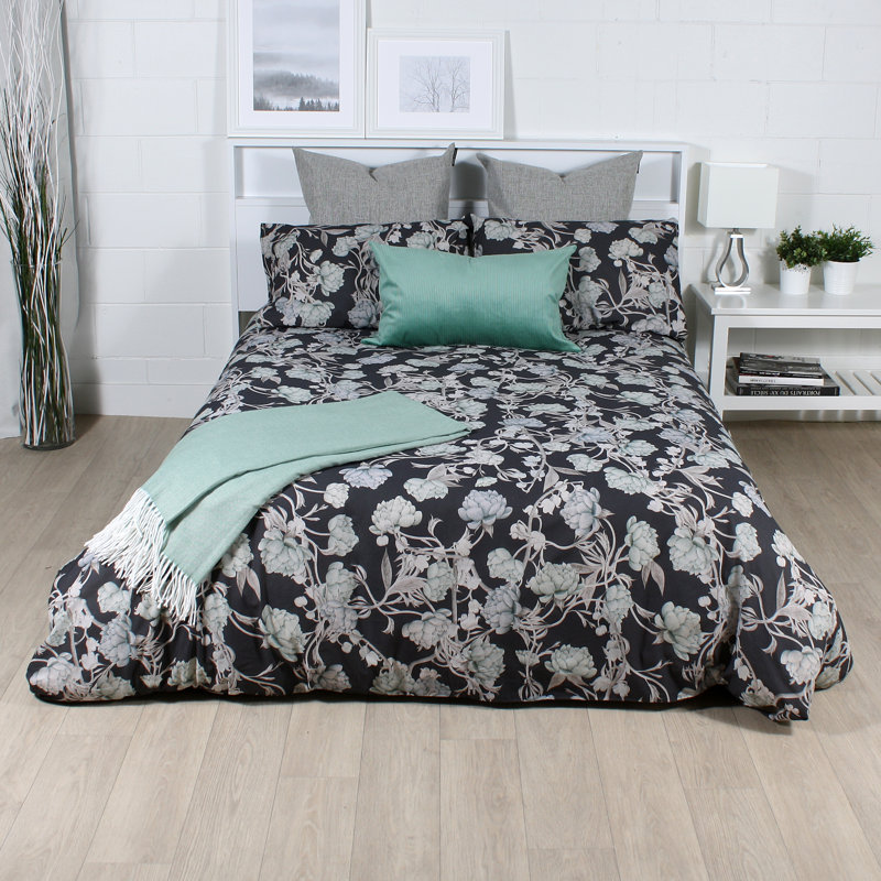 Ensemble de housse de couette 3 pièces Argenide, Housse de couette très grand + 2 très grandes ta
