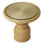 Dining Table Tiago Round Natural Rattan Incl Glass Top