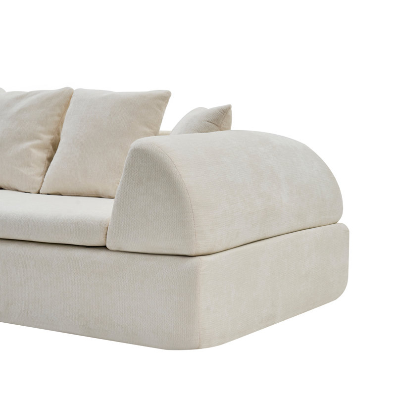 Canapé modulaire Cloud - Canapé de forme désossée et siège moelleux profond, aucun assemblage requis pour le salon et la chambre à coucher