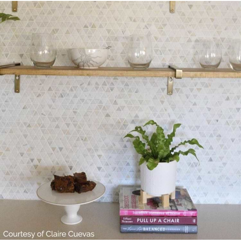 Aspekt Calacatta Honed Marble Mosaic