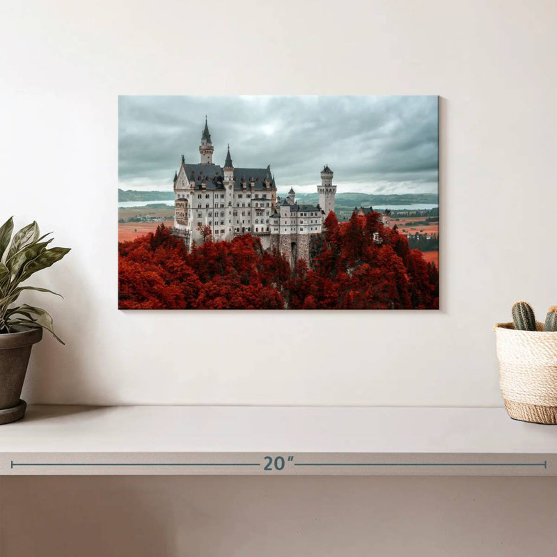Château Lilie Grand Neuschwanstein, H 8 po x l 12 po