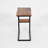 Solid Wood Top End Table with Storage and Built-In Electrical Outlet