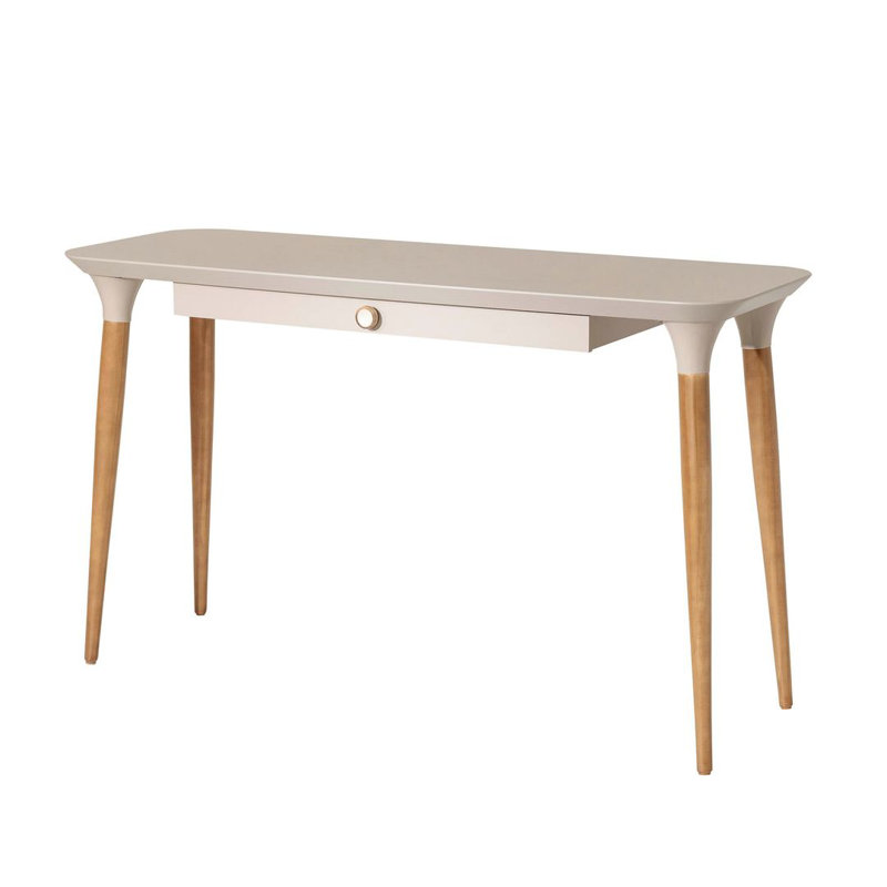 Beyers Desk, Off White/Cinnamon
