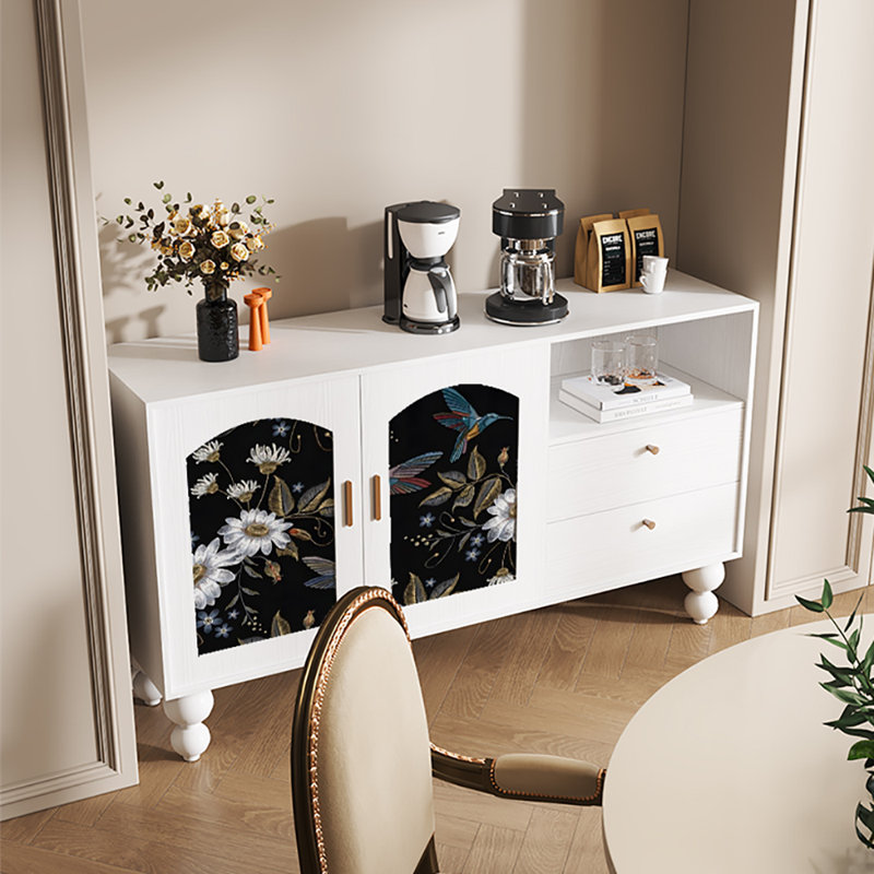 59.1'' Sideboard Cabinet, White