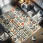 Tapis décoratif long en fibres de polyester à haute densité Ambesonne-97178230