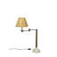 Lampe de bureau 25 po doré / blanc Allis
