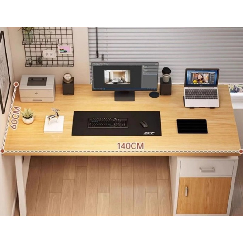 Narlock Executive Desk, 60cm H x 120cm W x 72cm D