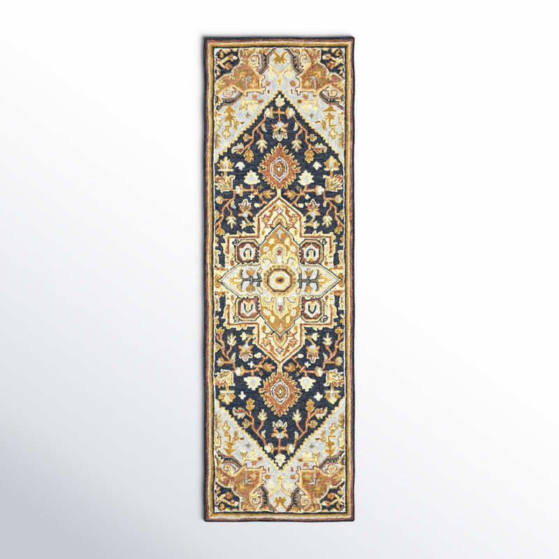 Eitelfritz Performance Wool Oriental Indoor Rug, Runner 2'6" x 8'