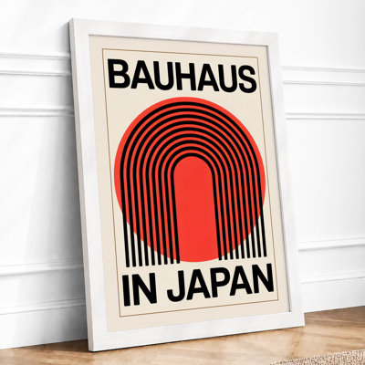 Bauhaus In Japan Geometric - Print