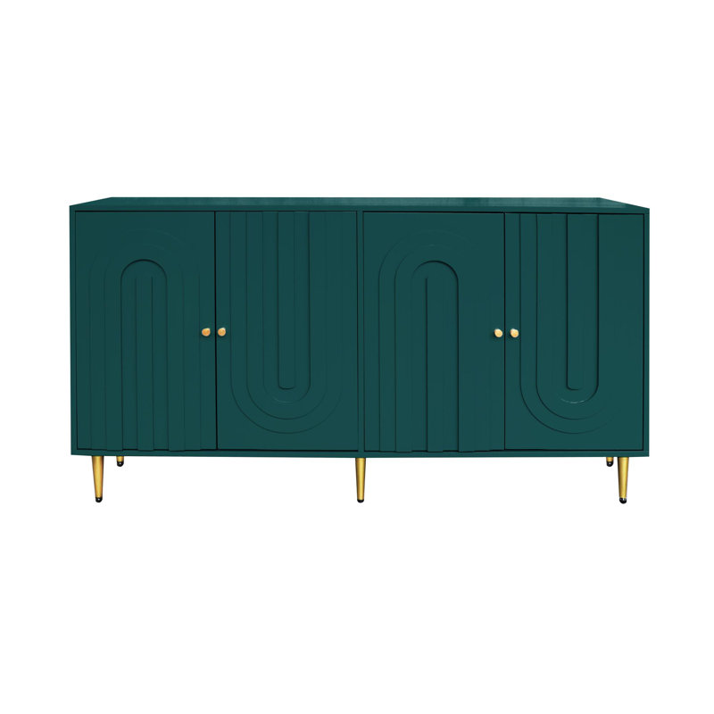 Nishawn 59.84'' Sideboard, Green 1