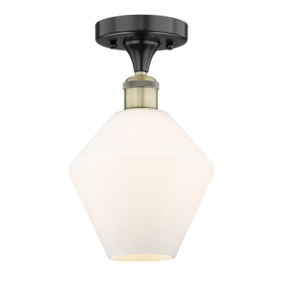 Amylea Glass Semi Flush Mount