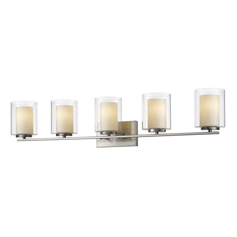 Arie 5 - Light Dimmable Vanity Light, Brushed Nickel