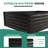 Large Greenhouse And Raised Flower Bed For Outdoors Plant Vegetable Box