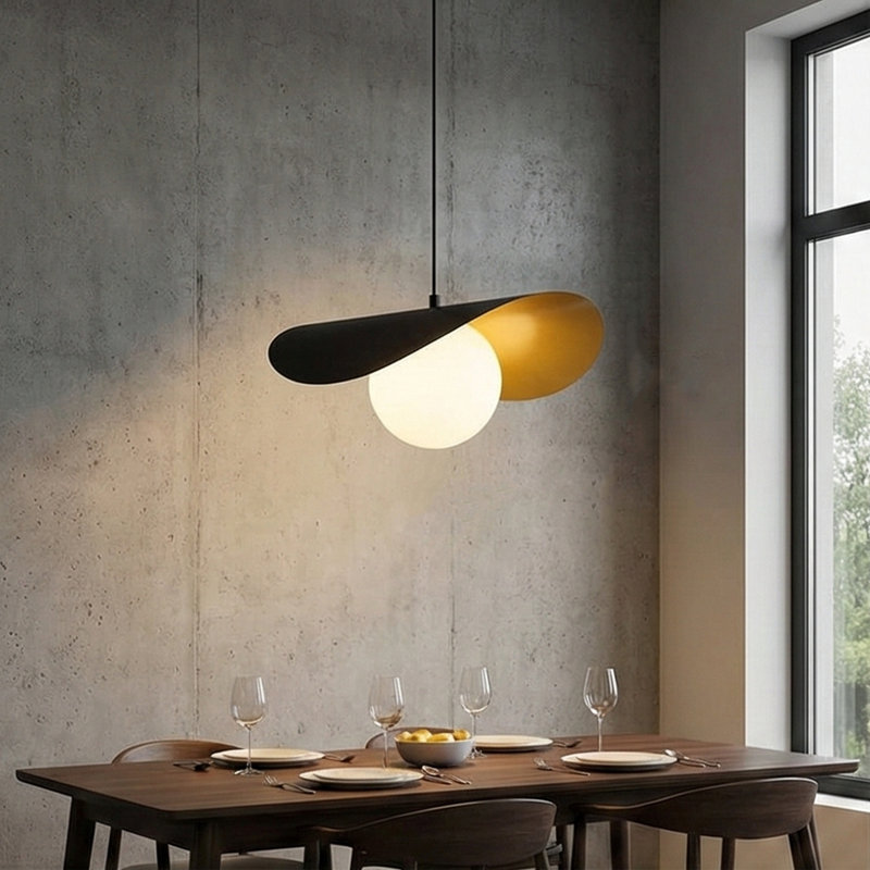 Luminaire suspendu géométrique 1 lumière Hastyar