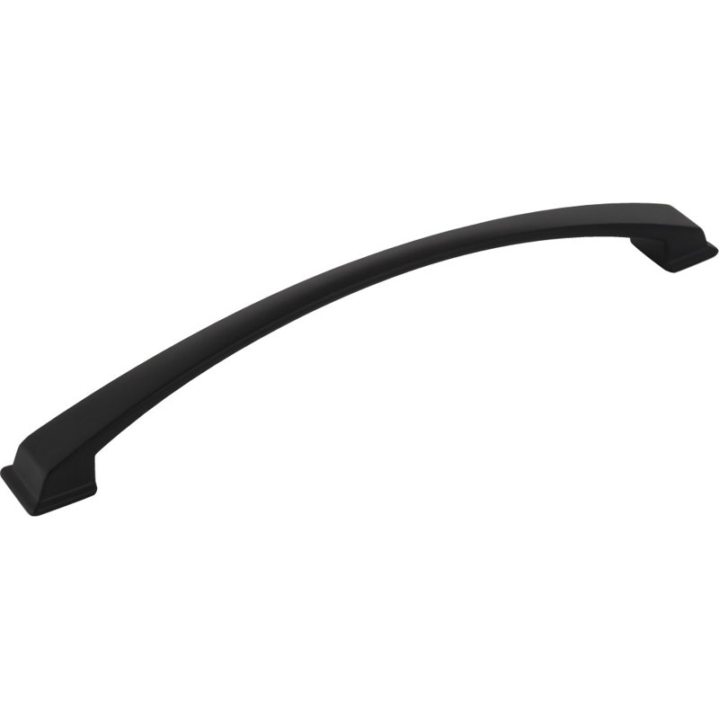 Roman Arch Pull, Matte Black, 3 3/4"
