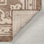 Tapis d'intérieur / extérieur brun Sophie-75088484