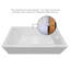 Whitehaus Collection 60" x 30" Alcove Soaking Bathtubs With Drain Hole Options-1899692177
