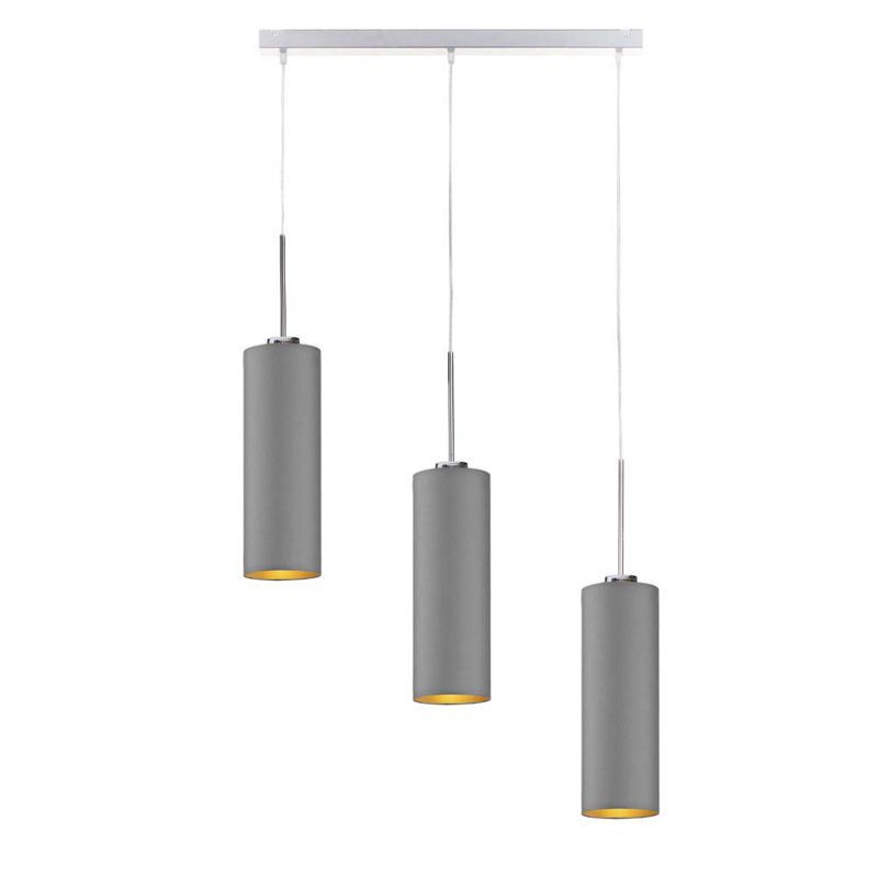 Tonasket 3 - Light Kitchen Island Pendant, Grey