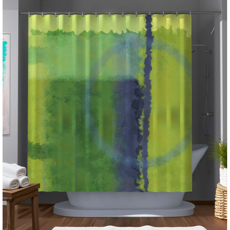 Rideau de douche abstrait Cetus