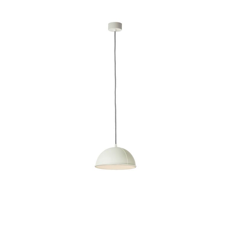 Be.pop 1 - Light Dome Pendant, White, Dark Grey