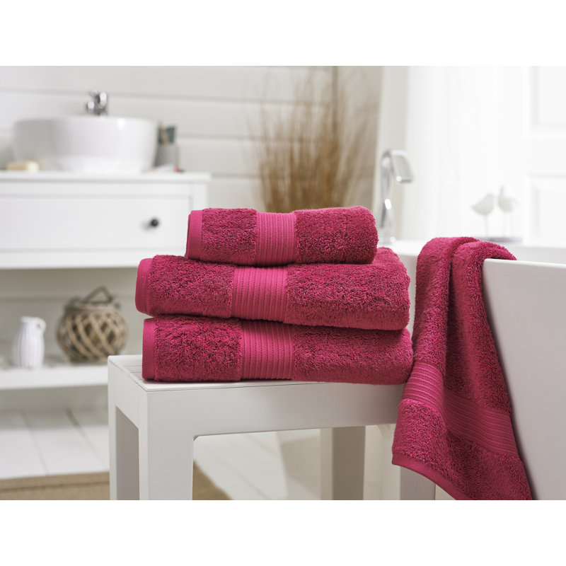 Plush Washcloth, Magenta