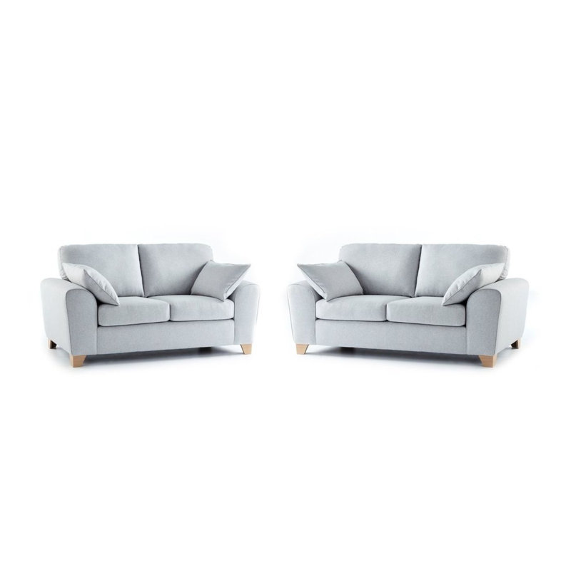Bulger 2 - Piece Living Room Set, Grey