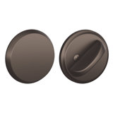 One-Sided Deadbolt Thumbturn with Exterior Plate