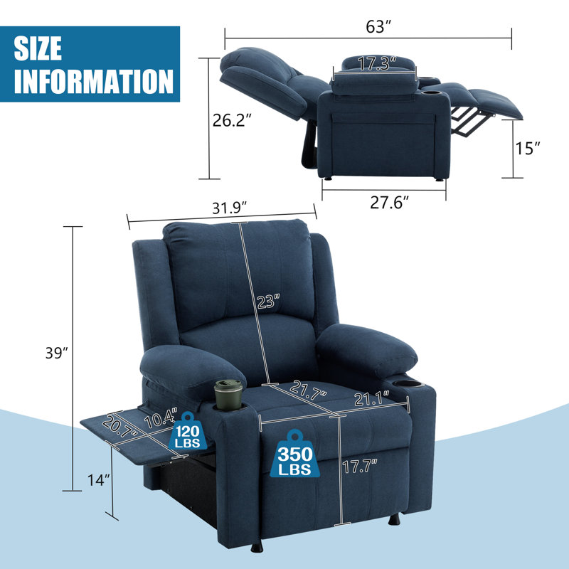 Fauteuil inclinable rembourré, Île Seymour Nord, Galapagos